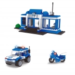 Kompatible BLOXO-Bausteine Polizeistation 194 Stk.