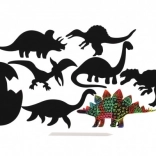 Kratzpapier Dinosaurier