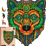 Holz-Puzzle Weiser Bär 160 Teile