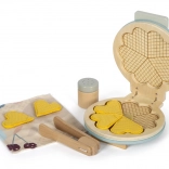 Holz-Waffeleisen-Set mit Zubehör Tasty