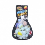 Glas-Murmelset Marmor