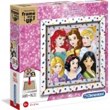 CLEMENTONI Puzzle Frame Me Up Disney Prinzessinnen 60 Teile