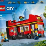 Lego City roter Doppeldeckerbus