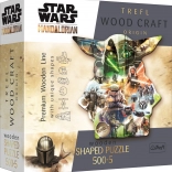Holzpuzzle TREFL The Mandalorian: Geheimnisvoller Grogu