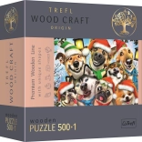 Holzpuzzle Weihnachtshunde 501 Teile