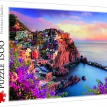 Puzzle – Ausblick auf das Städtchen Manarola, Italien – 1500 Teile TREFL