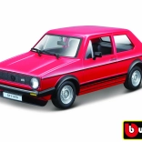 Bburago Modellauto Volkswagen Golf MK1 GTI rot 1:24