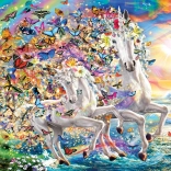 Einhorn-Puzzle 2000 Teile EUROGRAPHICS