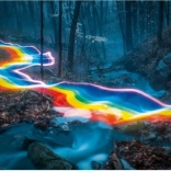 Puzzle 1000 Teile Magischer Wald, Regenbogenweg