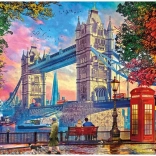 Puzzle Himmel über der Tower Bridge 1000 Teile