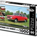 Puzzle Retro-Autos Wartburg 353 Tourist (1976) – 1000 Teile