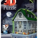 Ravensburger 3D-Puzzle Spukhaus mit Leuchteffekt, 216 Teile