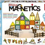 Magnetisches Konstruktionsset EDUCA Magnetics EKO Farm 28 Teile