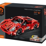 Bausatz eines Rennwagens mit Rückziehmotor, 437 Teile