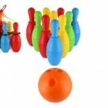 Kunststoff-Bowlingkegel 21 cm – Set mit 10 Stück im Netz