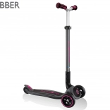 Kinder-Dreiradroller Globber Master Prime black / neon pink