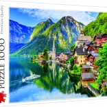 Puzzle mit 1000 Teilen – Hallstatt, Österreich (TREFL)