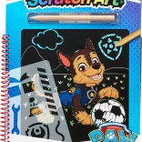 Kritzelblock Paw Patrol Chase – Kreativset 19 × 28 cm, 10 Blätter