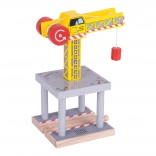 Großer Holzkran Bigjigs Rail