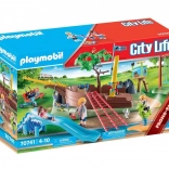 Playmobil City Life Spielplatz mit großem Schiffswrack