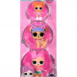 L.O.L. Überraschung! 3er Pack – Puppe, Tierchen und Baby