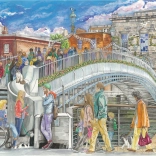 Puzzle GIBSONS Ha'penny Bridge 1000 Teile