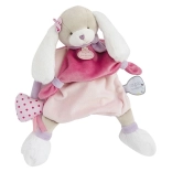 Plüsch-Handpuppe Hündchen rosa