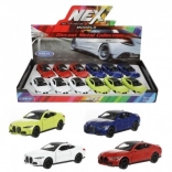 Metallmodellauto Welly BMW M4 12 cm mit Rückzugsmotor