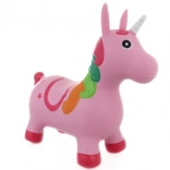 Hüpfspielzeug Einhorn mit Pumpe