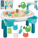 Woopie 2-in-1 Wasser- und Sandtisch, 7 Teile