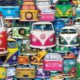 Puzzle Volkswagen Bus Funky Jam 1000 Teile