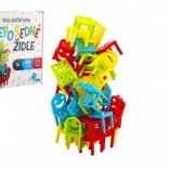 Unruhige Stühle Gleichgewichtsspiel für Kinder