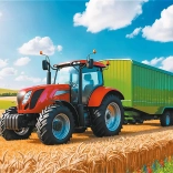 Puzzle Trefl Landwirtschaftliche Technik 100 Teile