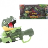 Schießset mit Dinosaurier und Batteriebällen