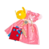 Bigjigs Toys Prinzessinnenkostüm – rosa Kleid mit Accessoires