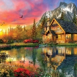 ART PUZZLE Puzzle Vier Jahreszeiten in einem Moment 2000 Teile