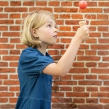 Holz-Kendama Eiscreme – Geschicklichkeitsspiel für Kinder