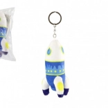 Plüsch Schlüsselanhänger Rakete