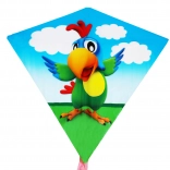 Fliegender Drache Papagei Wiktor 68 x 73 cm