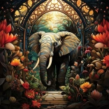 Puzzle Blumenwächter 1000 Teile ART PUZZLE