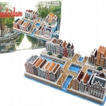 3D-Puzzle Amsterodam Kanalbezirk 107 Teile