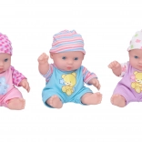 Süßes Baby mit Mütze