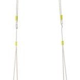 WOODY klappbare Nestschaukel, orange, Durchmesser 103 cm