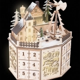 Adventskalender mit Weihnachtspyramide Small Foot