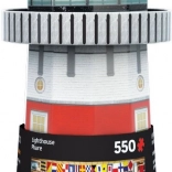 Puzzle Leuchtturm 550 Teile in Geschenkverpackung