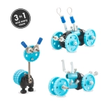 OFFBITS GearBit 3-in-1 Fahrzeug-Baukasten für Kinder ab 6 Jahren