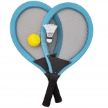 Kinder Sportset mit Schlägern für Tennis und Badminton von Woopie