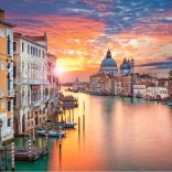 Puzzle 500 Teile Venedig bei Sonnenuntergang