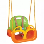 3-in-1-Schaukel WOOPIE orange