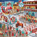 Puzzle Weihnachtsparade 2000 Teile von Cobble Hill